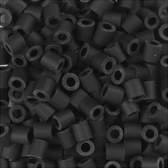 NABBI BioBeads rørperler 5x5 mm, medium, sort, 3000 stk