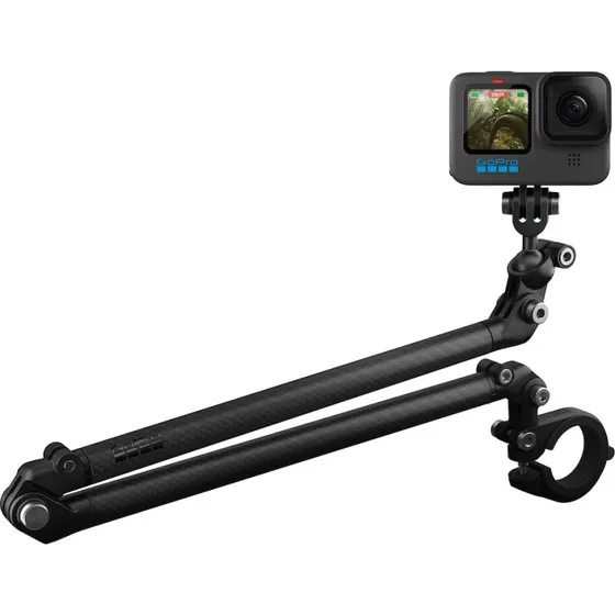 GoPro Boom + Bar Mount kameraarm (kulfiber, sort)