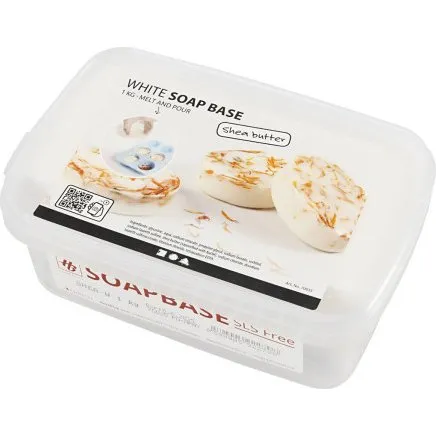 Sbemasse med shea, hvid 1 kg