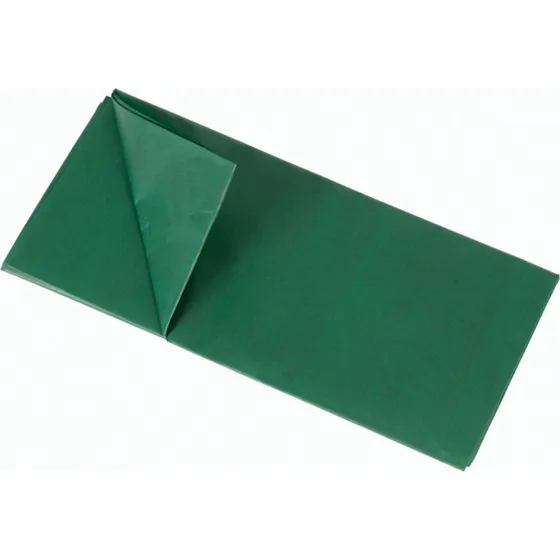 Haza Silkepapir 50x70 cm mørkegrøn – 5 ark