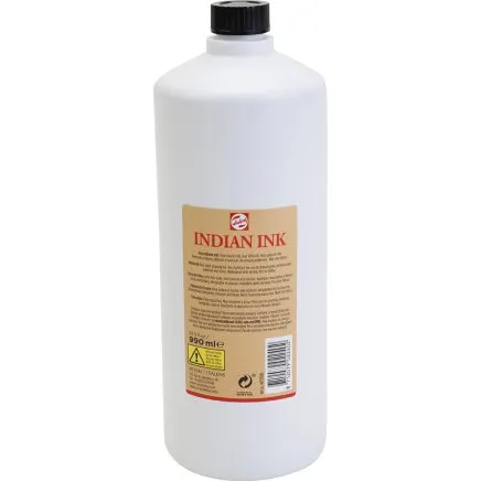 Flydende tusch (sort) 1000 ml