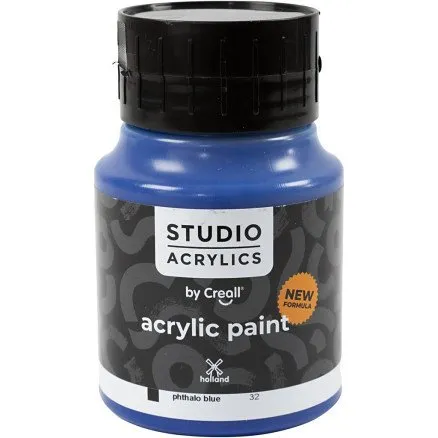 Creall Studio Akrylmaling 500 ml  Phtalo Blue (32)