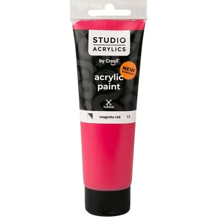 Creall Studio Akrylmaling halvdkkende Magentard (13) 120 ml