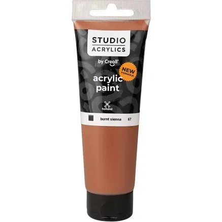 Creall Studio Akrylmaling dkkende Burnt Sienna 120 ml