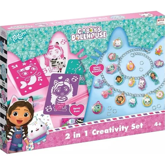 Hobby Mate Gabby's Dollhouse Spraypen & charm-armbnd
