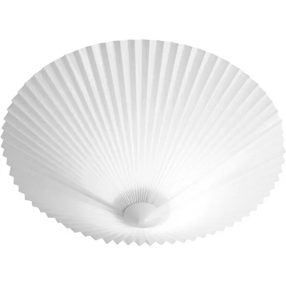 Nordlux Trio plisseret loft-/væglampe 46 cm hvid