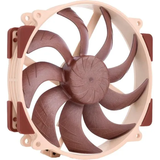 Noctua NF-A14x25r G2 PWM 140 mm kabinetventilator, brun, 24,8 dBA