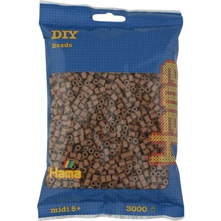 Hama Midi Perler Nougat 3000 stk (5 mm)