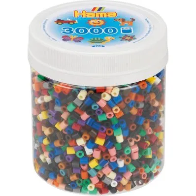 Hama Midi Perler Btte 209-67 Mix 3000 stk (5 mm)