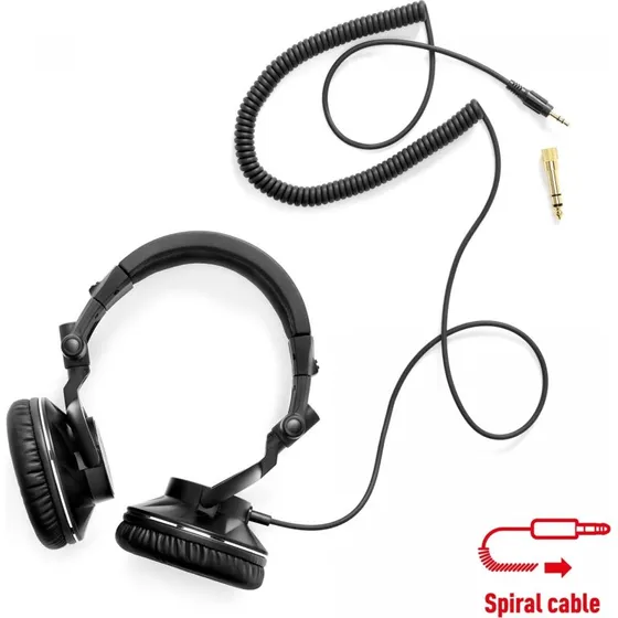 Hercules HDP DJ60 Over-ear hovedtelefoner (sort)