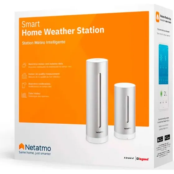 Netatmo Smart Vejrstation – indendørs & udendørs måling