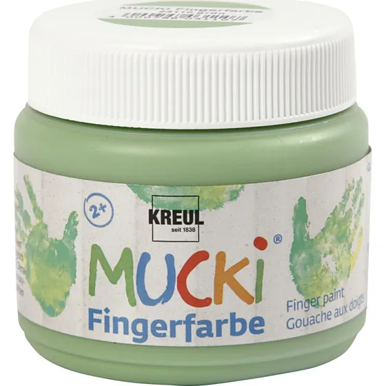 Mucki fingermaling, grøn 150 ml