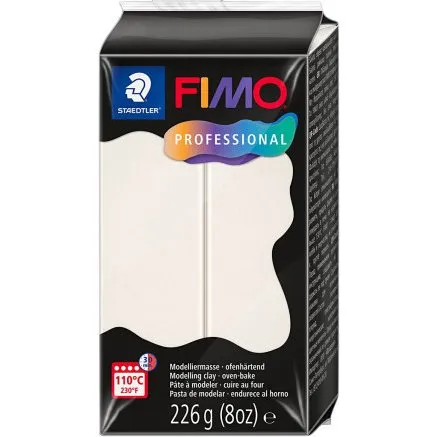 Staedtler FIMO Professional ovnhrdende modellervoks 226 g, hvid