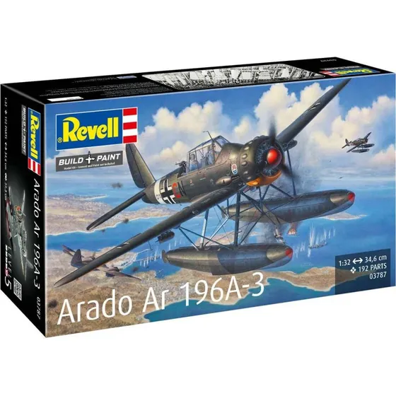 Revell Arado Ar 196A-3 Vandfly 1:32 - 192 dele