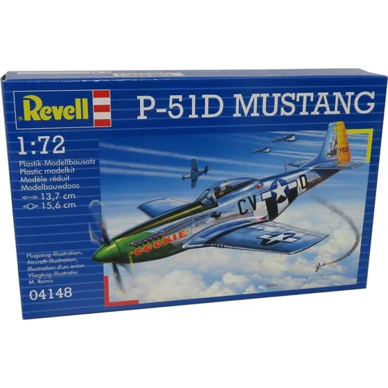 Revell P-51D Mustang 1:72 byggesæt