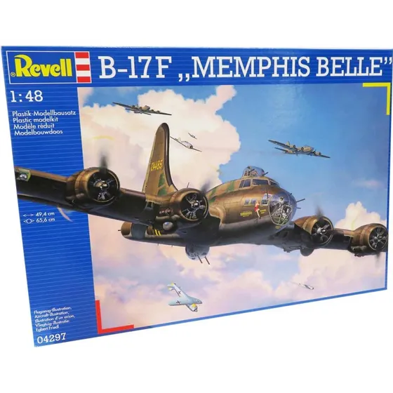 Revell B-17F Memphis Belle 1:48 byggest