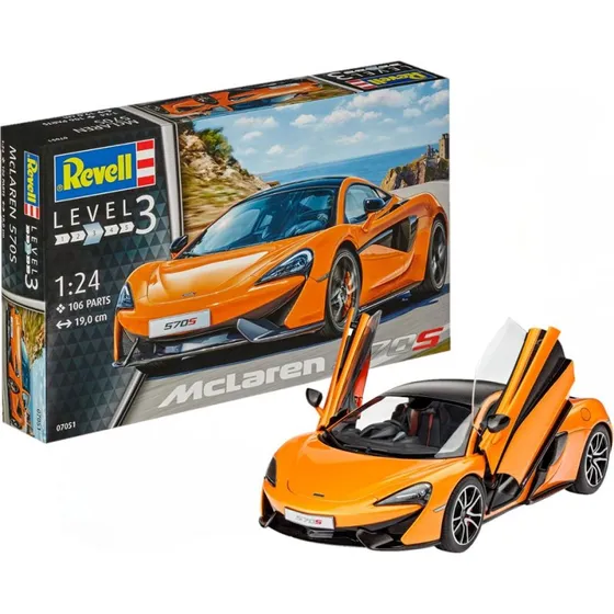 Revell McLaren 570S modelbil 1:24  106 dele