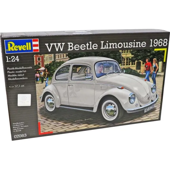 Revell VW Beetle Limousine 1968  skala 1:24, 125 dele