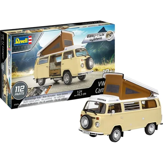 Revell VW T2 Camper 1:24 Easy-Click (112 dele)