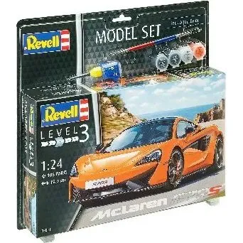 Revell McLaren 570S 1:24 byggest, 106 dele