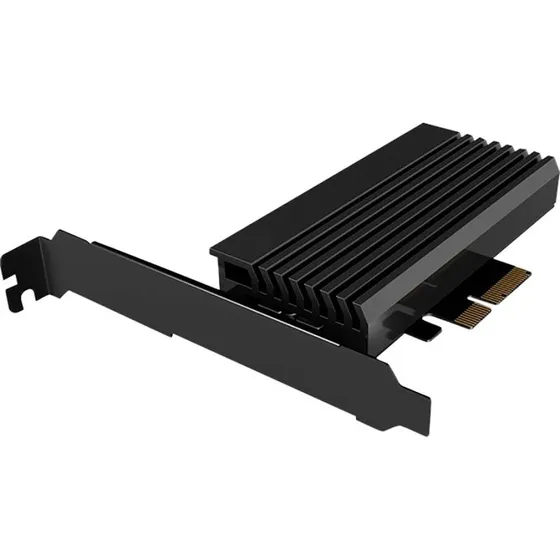 ICY BOX IB-PCI214M2-HSL PCIe 4.0 x4 til 1x M.2 NVMe (sort)
