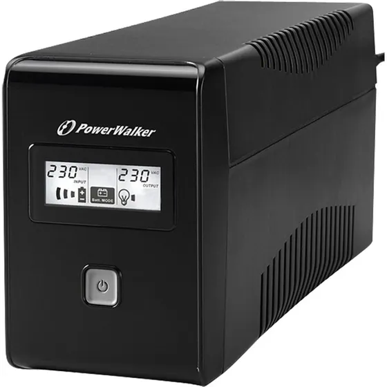 BlueWalker PowerWalker VI 650VA/360W LCD UPS (2x Schuko)