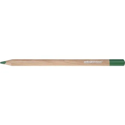 Edugreen Tykke farveblyanter 5 mm, grn, 10 stk.