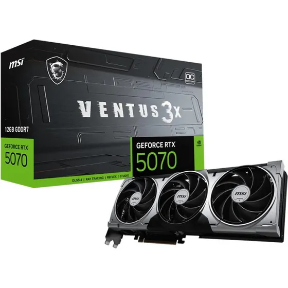 MSI GeForce RTX 5070 12G VENTUS 3X OC