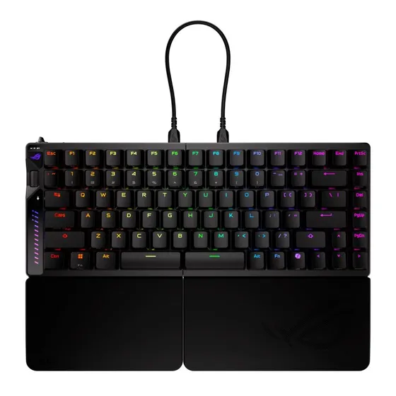 ASUS ROG Falcata 75% gaming-tastatur  RGB, magnetic-mech, sort
