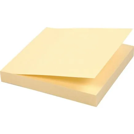 Post-it Sticky Notes 75x75 mm, 12 stk. gul
