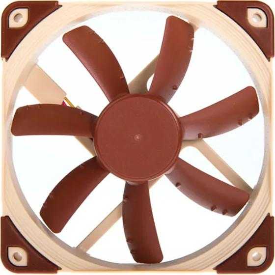 Noctua NF-S12A ULN 120 mm kabinetblser, brun