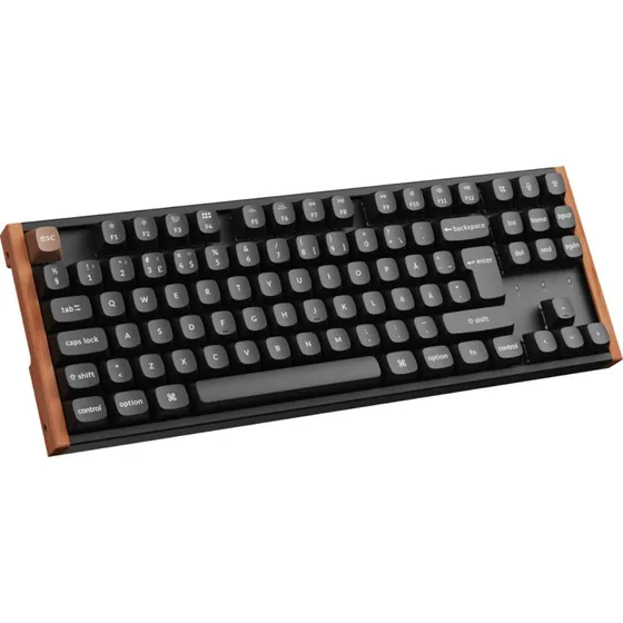 Keychron K8 HE SE TriMode TKL trdlst tastatur Nordisk, sort