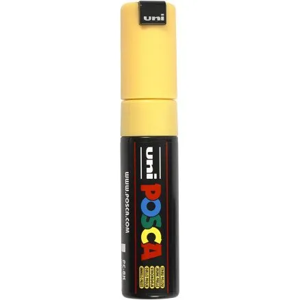 Posca PC-8K tusch 8 mm  Straw Yellow