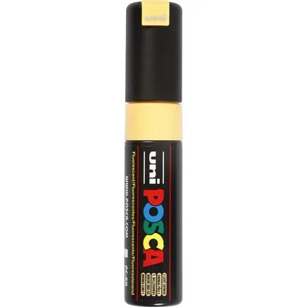 Posca PC-8K tusch 8 mm  Fluo Light Orange
