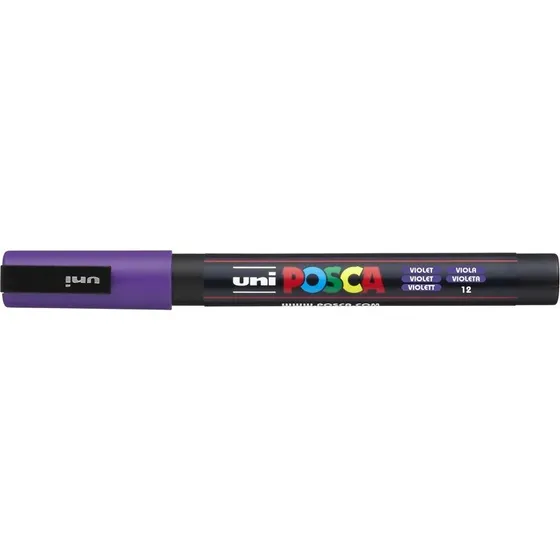 Uni Posca PC-3M paintmarker, violet 0,91,3 mm