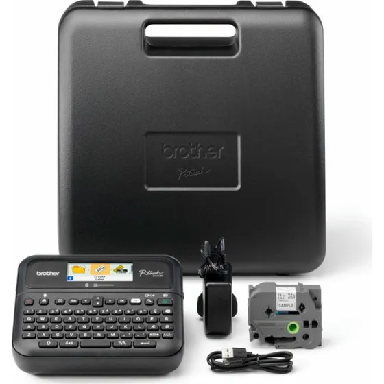 Brother P-Touch PT-D610BTVP etiketprinter, Bluetooth/USB, 24mm