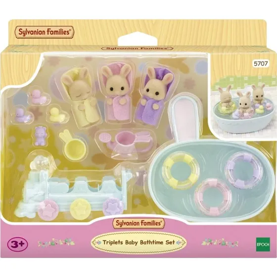 Sylvanian Families Trillingernes Badetidsst