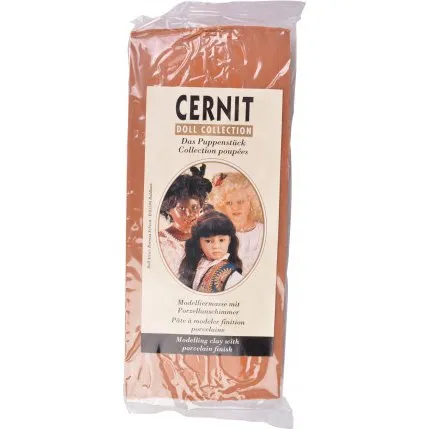 Cernit Modellervoks Unicolor 054  Karamel 500 g