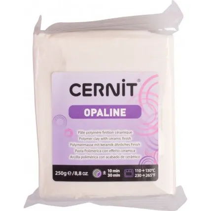 Cernit Unicolor 040 Hvid modellervoks 250 g