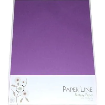 Paper Line Fantasy Karton A4 Lilla 180 g  10 ark
