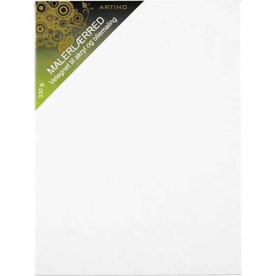 Artino Malerlærred 18x24 cm - 18 mm (hvid)