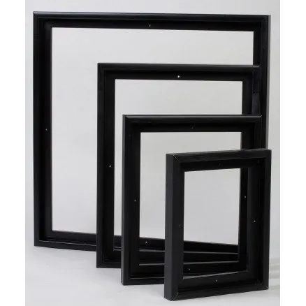 Artino Svæveramme Mat Sort 20x20 cm