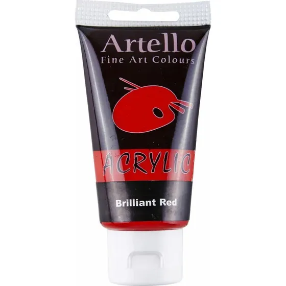 Artello Akrylmaling Rd Brilliant 75 ml