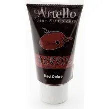 Artello Akrylmaling 75 ml  Rd okker