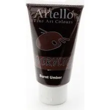 Artello Akrylmaling 75 ml  Mrkebrun (Brndt Umber)