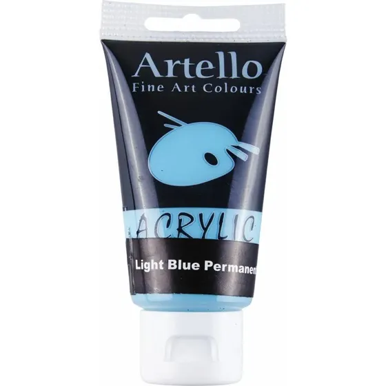 Artello Akrylmaling lysbl permanent 75 ml