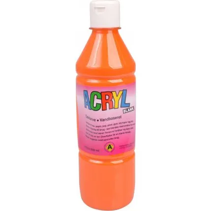 Fantasy Color Akrylmaling Blank Orange 500 ml
