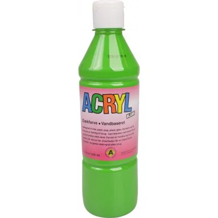 Fantasy Color Akrylmaling Lysegrøn 500 ml