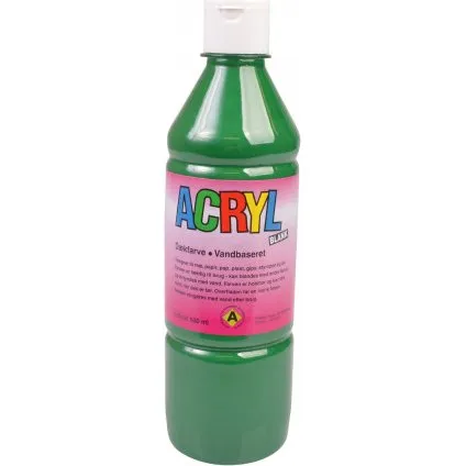 Fantasy Color Akrylmaling Mørkegrøn 500 ml - Blank