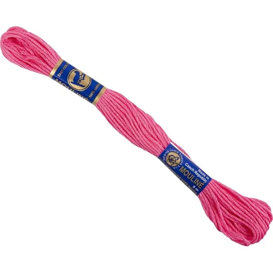 Moulin broderigarn 6-trdet - Pink - 12x8 m